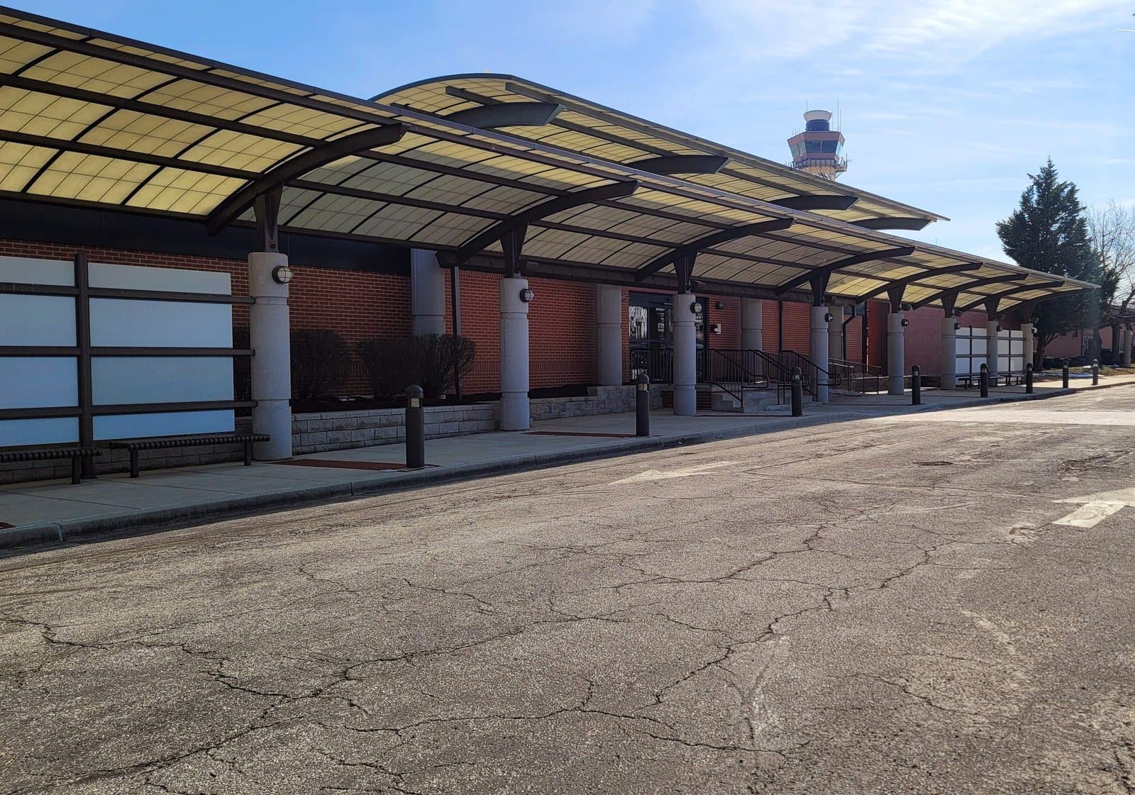 AMC passenger terminal at Joint Base Andrews, Maryland.